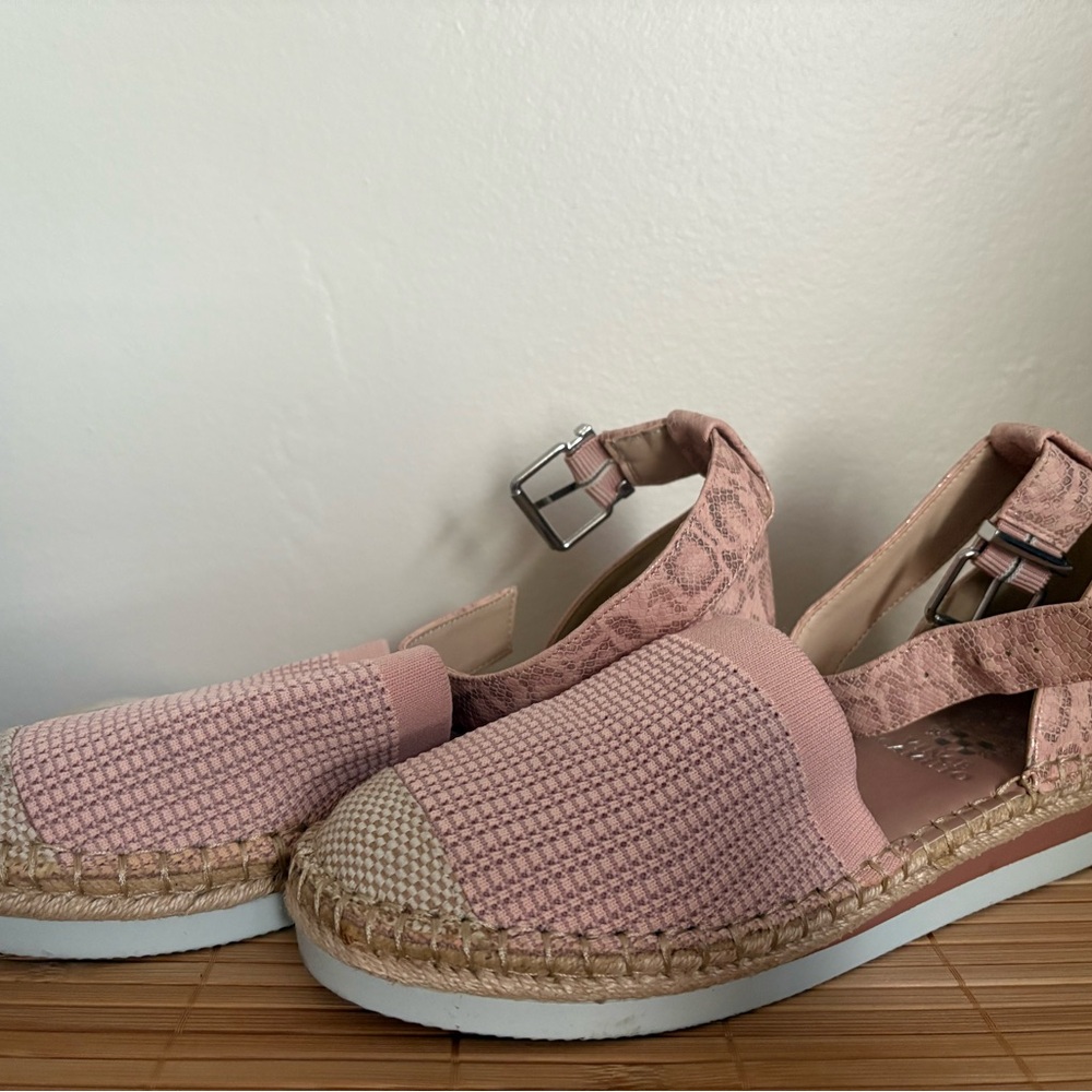 Women's Pink Espadrille Sandals